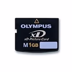 Olympus Type M 1GB xD-Picture Card, 1 Go, xD, Noir