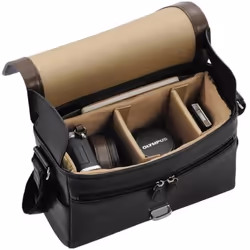 Olympus CBG-11 PR Sac à bandoulière Noir, Marron