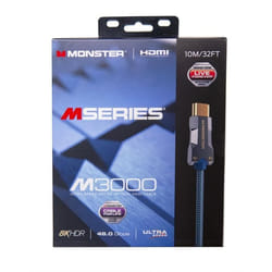 Câble HDMI MONSTERCABLE M3000 UHD 8K DOLBY VISION HDR 48GBPS 10M