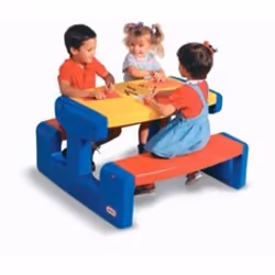 GP TOYS Large Picnic Table - Primary (6 P.)