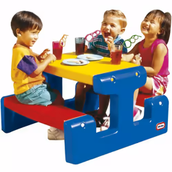 GP TOYS Junior Picnic Table - Primary (4 P.), 2 an(s), 7,24 kg