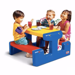 GP TOYS Junior Picnic Table - Primary (4 P.)