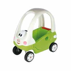 Little Tikes Grand Cozy Sport, 1,5 an(s), 4 roue(s), Plastique, Vert, Blanc, Batteries requises