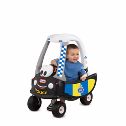 Little Tikes Tikes Patrol Police Car Refresh, 1,5 an(s), 4 roue(s), Plastique, Noir, Blanc