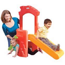 Little Tikes Climb 'n Slide Playhouse, 1,5 an(s), Vert, Rouge, Jaune
