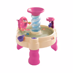 Little Tikes Spiralin’ Seas Water Table, Table jeux d'eau, Extérieure, 1 an(s), Plastique, Multicolore, 5,47 kg