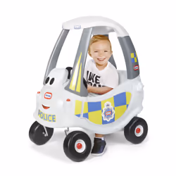 Little Tikes Cozy Coupe Police Response Buggy à conducteur porté