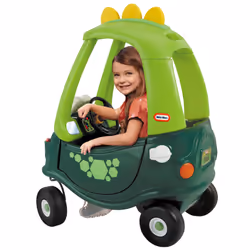 Little Tikes Go Green Cozy Coupe - Dino, 4 roue(s), Vert