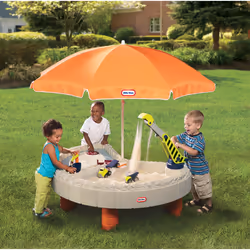 Little Tikes Builders Bay Sand & Water Table Bac à sable et bac d'eau