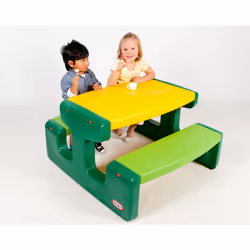 GP TOYS Little Tikes - Grande Table Pique-Nique verte - Vue supplémentaire 6