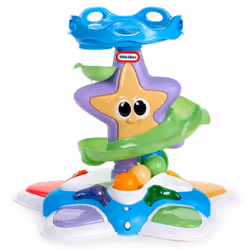 Little Tikes Lil' Ocean Explorers Stand 'n Dance Starfish, Jouet musical, AA, Multicolore