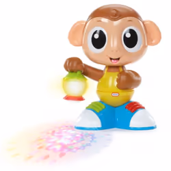 Little Tikes Light 'n Go Movin' Lights Monkey, Garçon/Fille, 0,5 an(s), Effets lumineux, Sonore