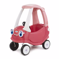 Little Tikes Cozy Coupe Princess, 1,5 an(s), 4 roue(s), Plastique, Noir, Rose, Blanc