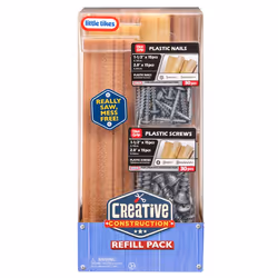 Little Tikes Creative Construction Wood, Nails and Screw Bundle - Vue supplémentaire 3