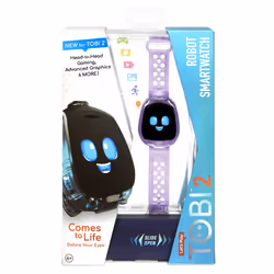 Little Tikes Tobi 2 Robot Smartwatch- Purple, Smartwatch pour enfant, 6 an(s), Violet