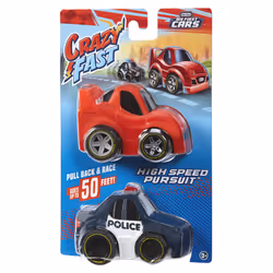 Little Tikes Crazy Fast Cars 2-Pack- High Speed Pursuit