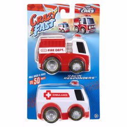Little Tikes Crazy Fast Cars 2-Pack- Racin’ Responders