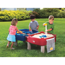 Little Tikes Easy Store Sand & Water Table Bac à sable et bac d'eau