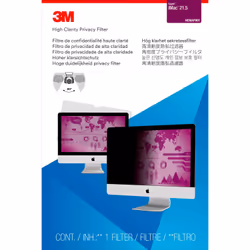 3M Filtre de confidentialité High Clarity pour Apple® iMac® 21,5"