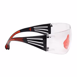 3M 7100148026 lunette de sécurité Lunettes de sécurité Polycarbonate (PC) Gris, Rouge
