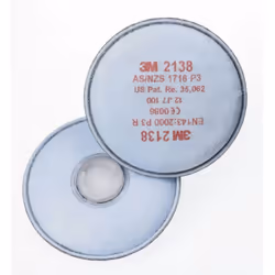 Filtre 3M 2138; P3; 2 unités