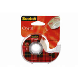 Scotch Ruban Adhésif Crystal - Dévidoir Rechargeable - 19 mm x 25 m