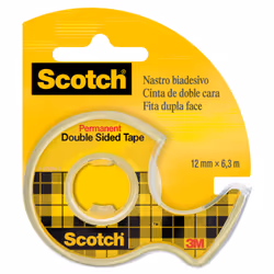 Scotch 7100150066, 6,3 m, Transparent, Papier, Fort, 12 mm, 80 mm