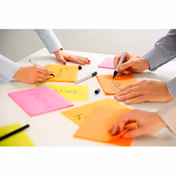 3M 6845-SSP Post-it Rectangle Multicolore 45 feuilles Auto-adhésif