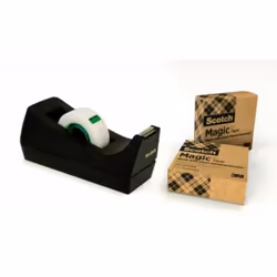 Scotch Magic Tape, 33 m, Transparent, Acrylique, Carton, Verre, Papier, Polypropylène, Acier, 2,54 cm, 19 mm