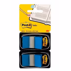 3M 680-B2EU, Bleu, 100 feuilles, 430 mm, 25 mm, 100 pièce(s)