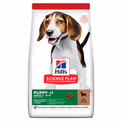 Hill's 52742025735, Chiot, Agneau, Riz, 14 kg