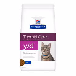 Hill's Prescription Diet y/d Feline, Adulte, Toutes races, 1,5 kg