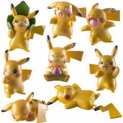 Pokémon Pokemon - Assortiment Série Limitée 4 figurines Pikachu, Viêt Nam, 140 mm, 64 mm, 178 mm