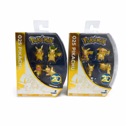 Pokémon Pokemon - Assortiment Série Limitée 4 figurines Pikachu