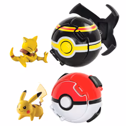 Tomy Coffret Throw 'N' Pop Poké Ball Ultime Combat, Pokemon, Plastique, Mâle, 4 an(s), Chine, CE