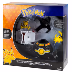 Tomy Coffret Throw 'N' Pop Poké Ball Ultime Combat