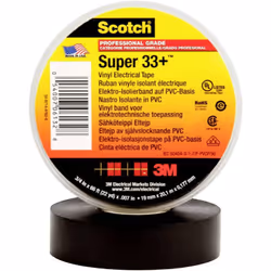 enquête noir (L x l) 20 m x 19 mm description Scotch® Super 33+ vinyle ruban isolant électrique est le leader du marché ruban ...