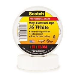3M 35-WHITE-3/4 20,1 m PVC Blanc