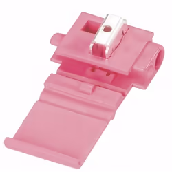 Connecteur pour courant faible 3M - Rouge - 558S - Flexible: 0.5-1.5 mm² - 2 pôles