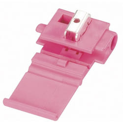Connecteur pour courant faible 3M - Rouge - 558S - Flexible: 0.5-1.5 mm² - 2 pôles