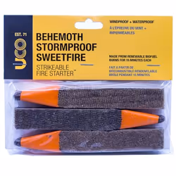 UCO MT-BEHEMOTH allume-feu d'urgence Allume-feu de survie d'urgence Gris, Orange