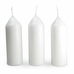 UCO L-CAN3PK bougie en cire Cylindre Blanc 3 pièce(s)