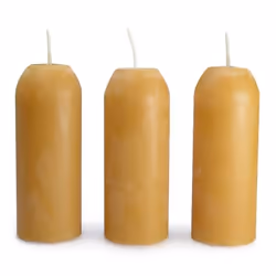 UCO 12-Hour Beeswax Candles, Cylindre, Naturel, 12 h, 3 pièce(s)