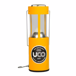 UCO L-C-STD-YELLOW, Jaune, 9 h, Aluminium, Verre, 1 pièce(s), 50 mm, 50 mm
