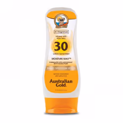 Australian Gold AGA70535, Lotion d’écran solaire, Visage et corps, Bouteille, Hydratant, Tous types de peau, 237 ml
