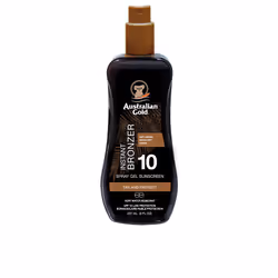 Sunscreen SPF10 spray gel with instant bronzer 237 ml