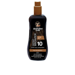 Sunscreen SPF10 spray gel with instant bronzer 237 ml