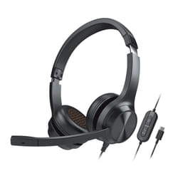Creative Labs Chat USB Casque Avec fil Arceau Bureau/Centre d'appels USB Type-C Noir