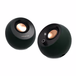 Creative Labs Pebble Pro, 1-voie, 2.0 canaux, Avec fil &sans fil, 10 W, 80 - 20000 Hz, Noir