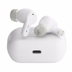 Creative Labs Zen Air Pro Casque True Wireless Stereo (TWS) Ecouteurs Appels/Musique/Sport/Au quotidien USB Type-C Bluetooth Blanc